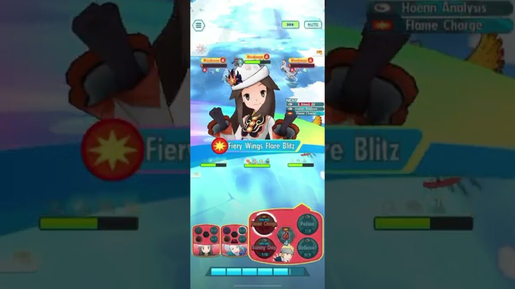 Wallace (NY 2024) & Blacephalon Vs Ultimate Challenge a Super Serious Thorton [ Pokemon Masters EX ]