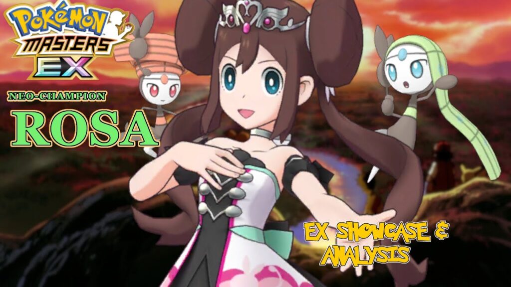 Pokemon Masters EX - Neo Champion Rosa & Meloetta EX Showcase & Analysis