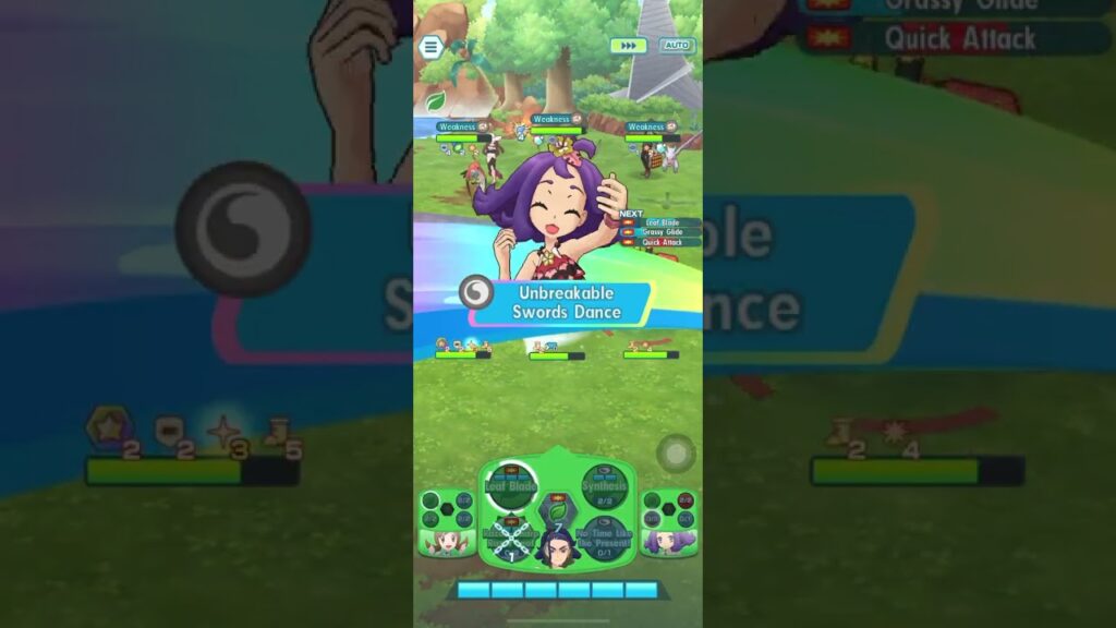 Grass team vs Darach Ultimate Battle - Pokemon Masters EX