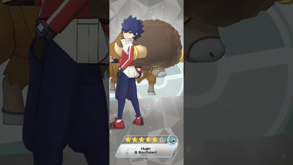 Hugh & Bouffalant Ex Style | Pokemon Masters Ex