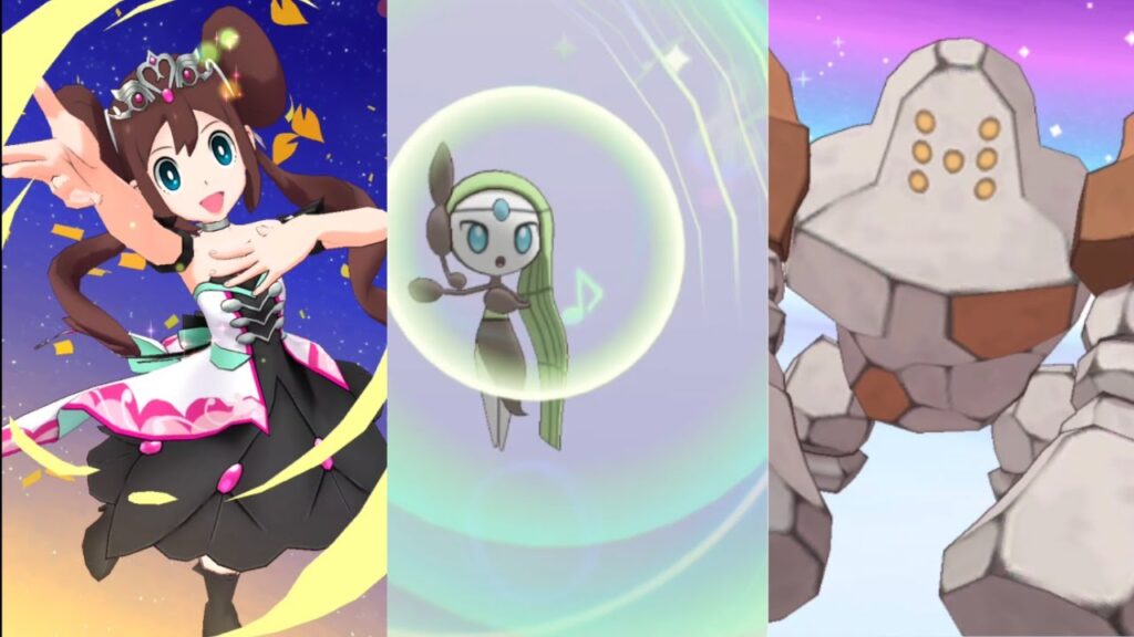 [Pokemon Masters EX] NC Rosa 2/5 EXR solos Regirock LA VH