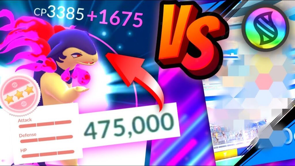 I maxed Hisuian Typhlosion to beat this Mega Raid in Pokemon GO 500k stardust