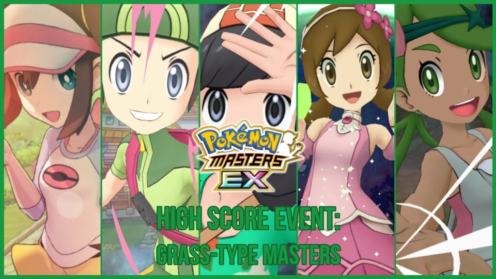Grass High Score Event Full Gameplay! 180K+ Points (Season 04) | Pokemon Masters EX