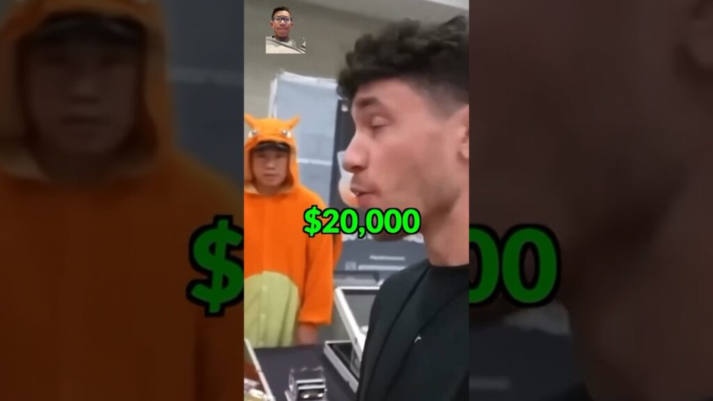 REACTING TO @mysticrips I opened at $20,000 Pokemon Mystery Box