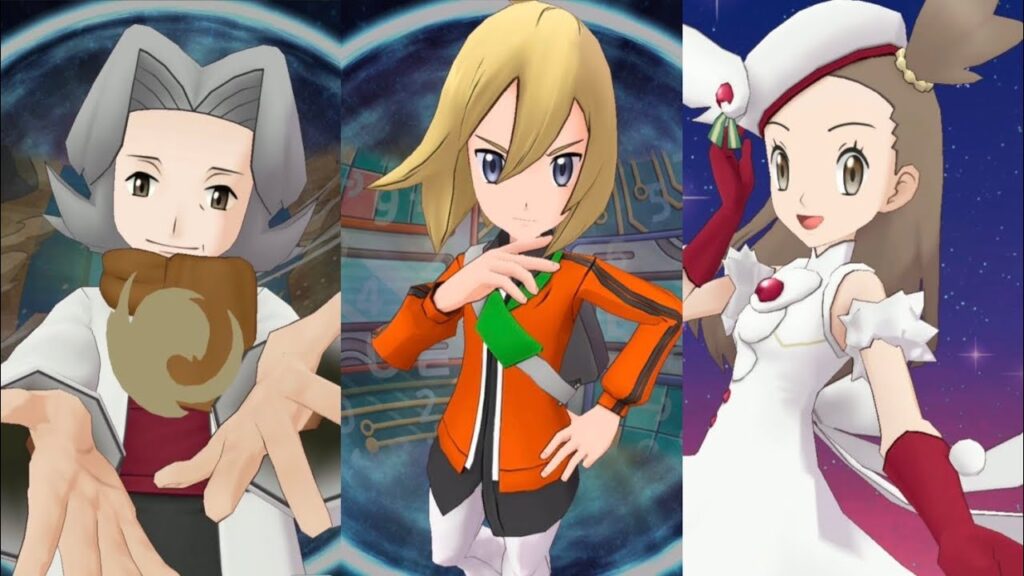 EX-R Paulo + EX Bertha + EX Holiday Jasmine take on Darach's Daring Wings [Pokemon Masters EX]