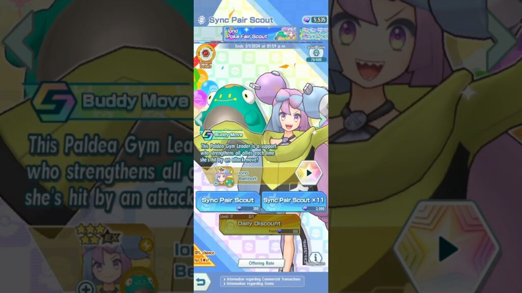 BIRTHDAY LUCK FOR MY BABY ACCOUNT | Iono & Bellibolt Summons | Pokemon Masters EX
