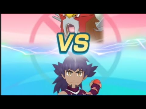 [Pokemon Masters EX] SS Leon solos Entei Legendary Arena Very Hard