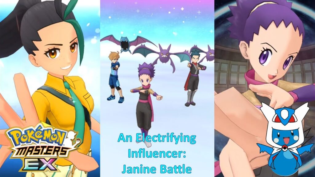 Pokemon Masters EX:  An Electrifying Influencer - Janine Battle