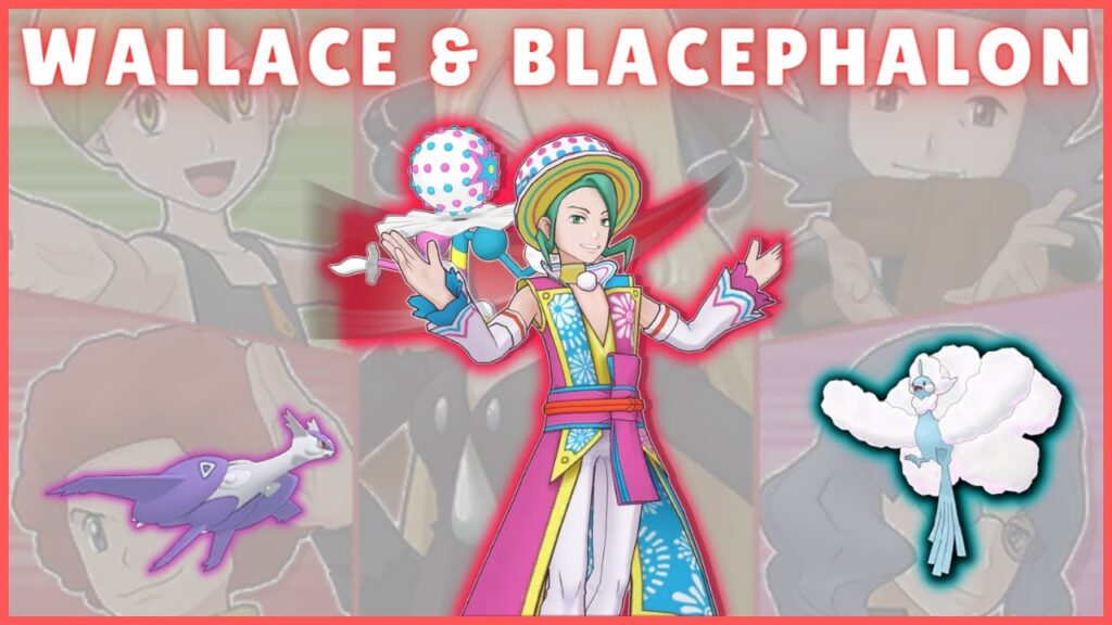 THE ULTIMATE WALLACE & BLACEPHALON SHOWCASE! 1/5 EX Vs CS Master Mode 3k Points | Pokemon Masters EX