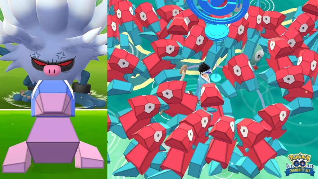 Primeape evolves into Annihilape during Porygon Comm Day Classic!