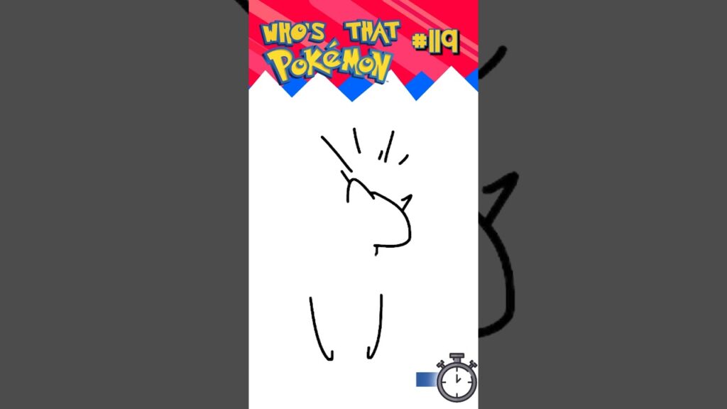 Guess this Pokemon - Guessing Game (119) #shorts #pokemon