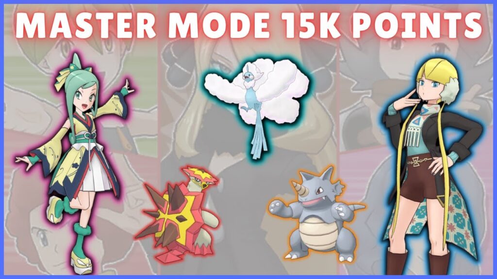 Wacky But Effective Teams! CS Master Mode 15k Points (Sinnoh 178) | Pokemon Masters EX