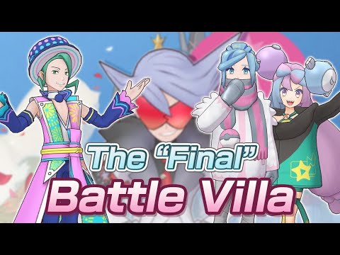 SENDING OFF BATTLE VILLA with Iono, Grusha, & New Year's Wallace | Pokemon Masters EX