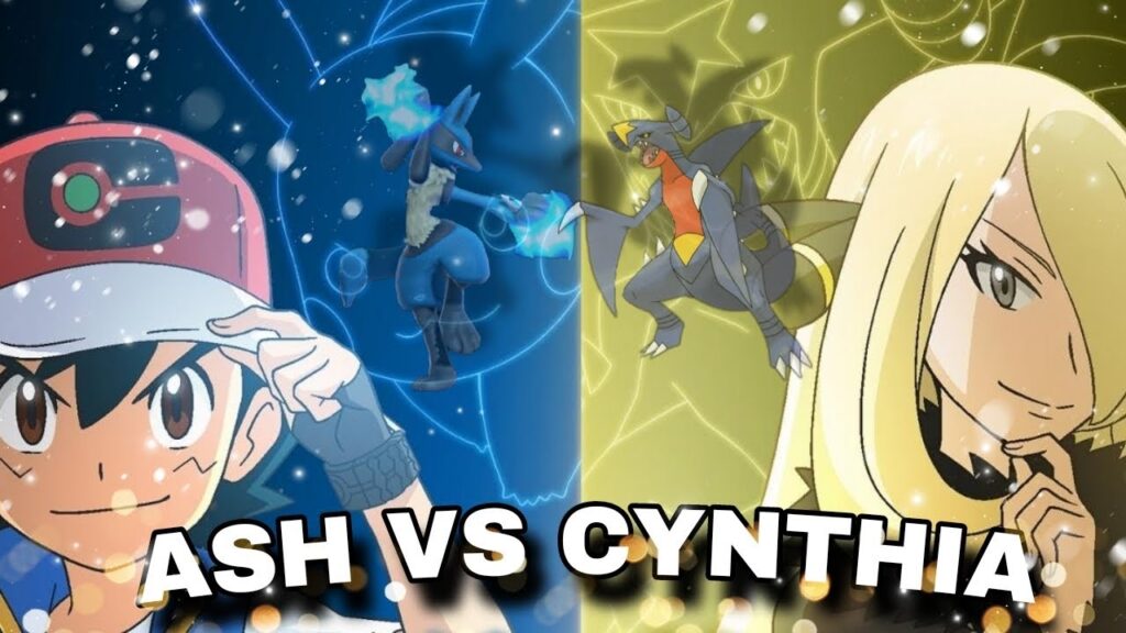 ASH VS CYNTHIA FULL MATCH | POKEMON AVM | POKEMON MASTER LEGUE