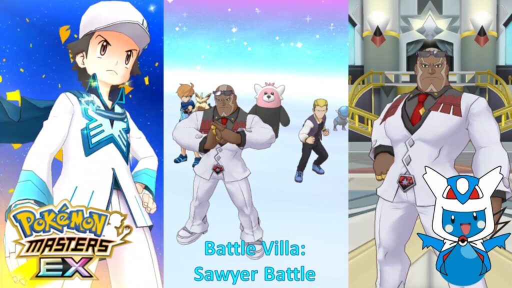 Pokemon Masters EX:  Battle Villa - Sawyer Battle