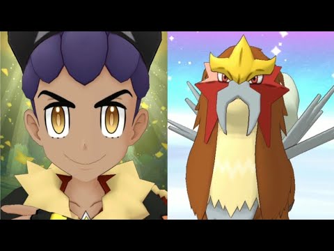 EX Champion Hop soloes the Entei Legendary Arena [Pokemon Masters EX]