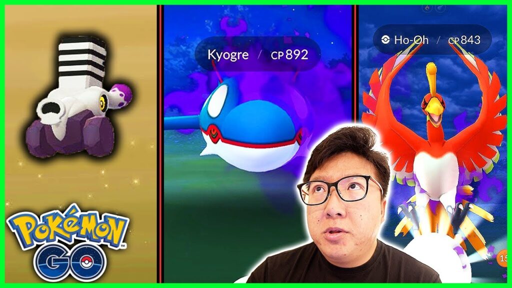 The Taken Treasures Event Comes With Shadow Kyogre & Shadow Ho-Oh Raids in Pokemon GO