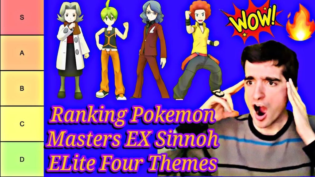 Ranking Pokemon Masters EX Sinnoh Elite Four Themes