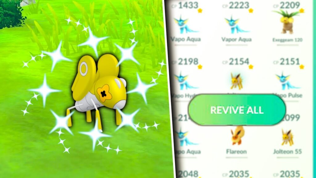 SHINY NYMBLE RELEASE IN POKEMON GO! Was it a Mistake? / Revive ALL Button is Here!
