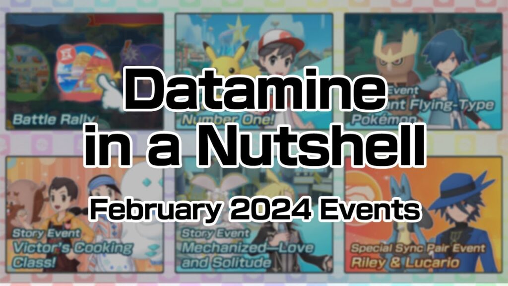 [Pokemon Masters EX] DATAMINE IN A NUTSHELL (February 2024 Events)