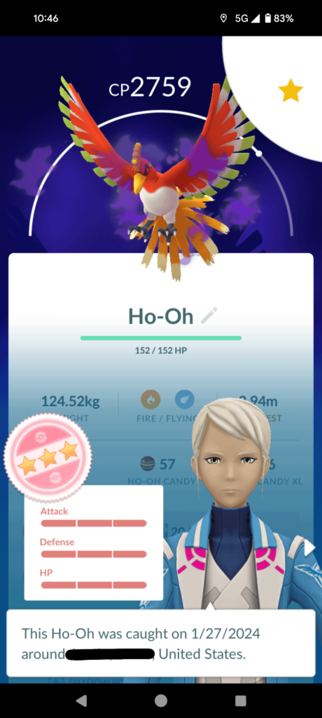 My first shadow hundo!