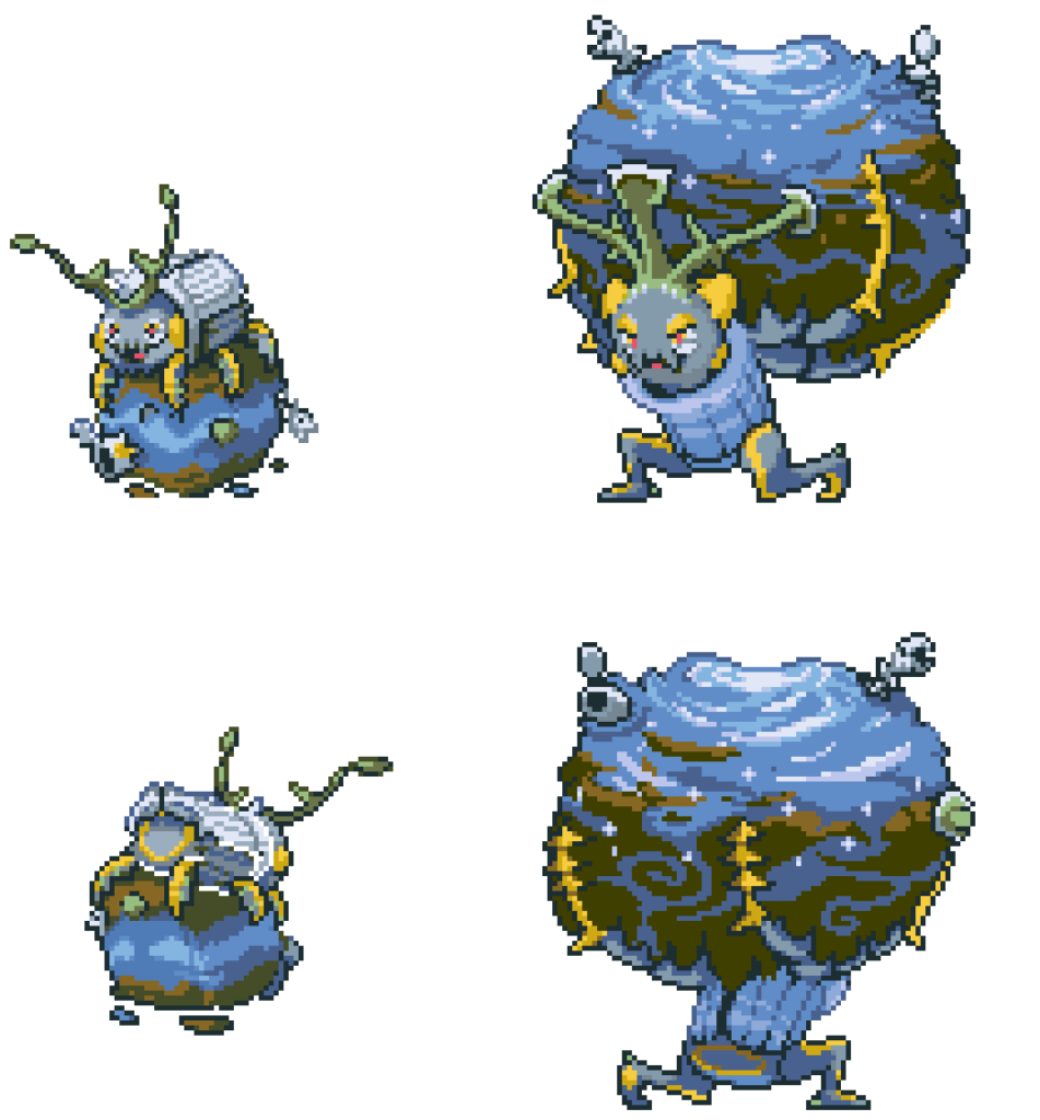 Nimbeetle & Atlandfil, for fans of trash designs