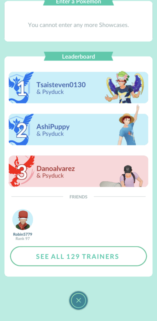 To my random internet best friend I added through Reddit long ago, Robin5579, to see you in a showcase outside of our home countries made be really happy! What are the odds?!