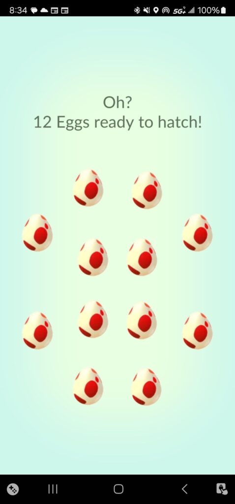 They really gotta shake up the 12k eggs a little.