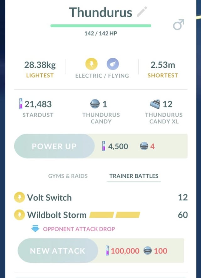 What would be the best attack move sets for thundurus?