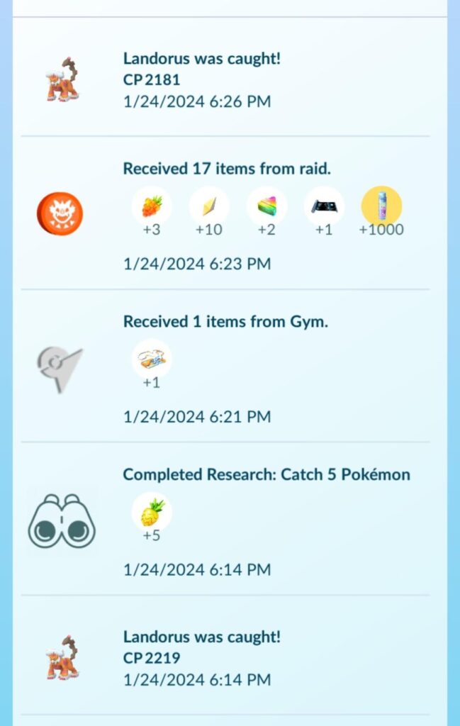 How’s everyone doing with their Landorus luck??