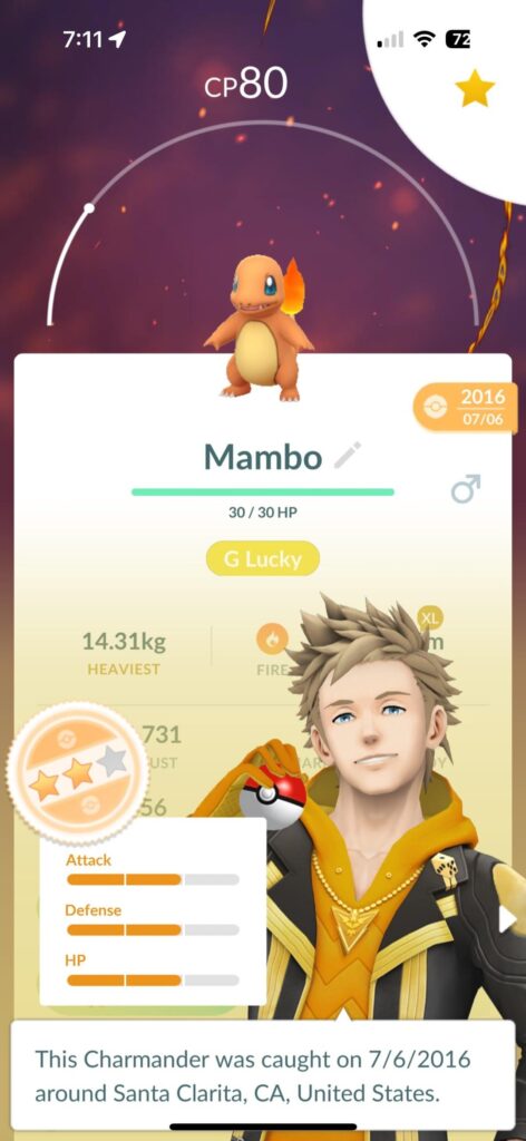 My Day 1 Mons- kept them for sentimental value, didn’t know people found them cool