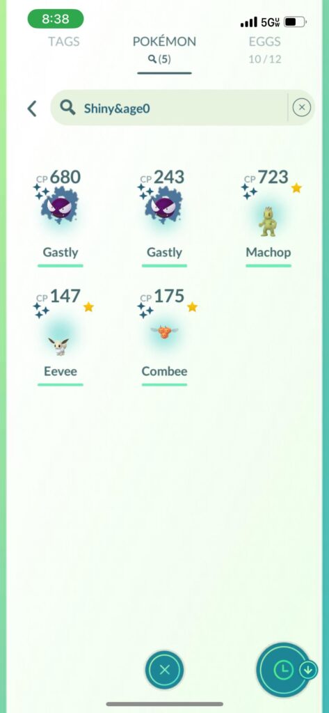 My luck today was actually insane 🥹🥹🥹🥹🥹 there goes my shiny luck for the next two months 🤠