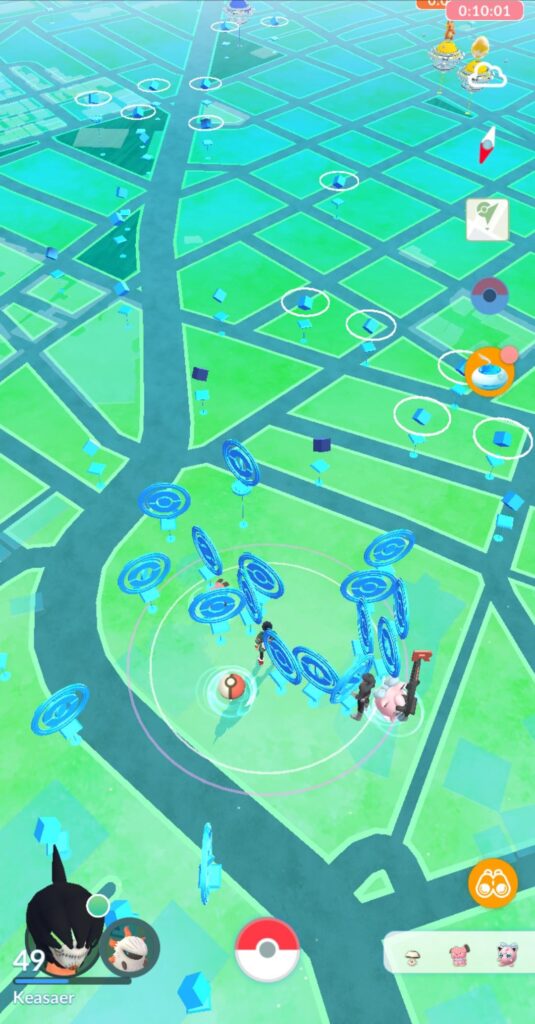 Is this normal? This few pokemon in such pokestop heavy areas?