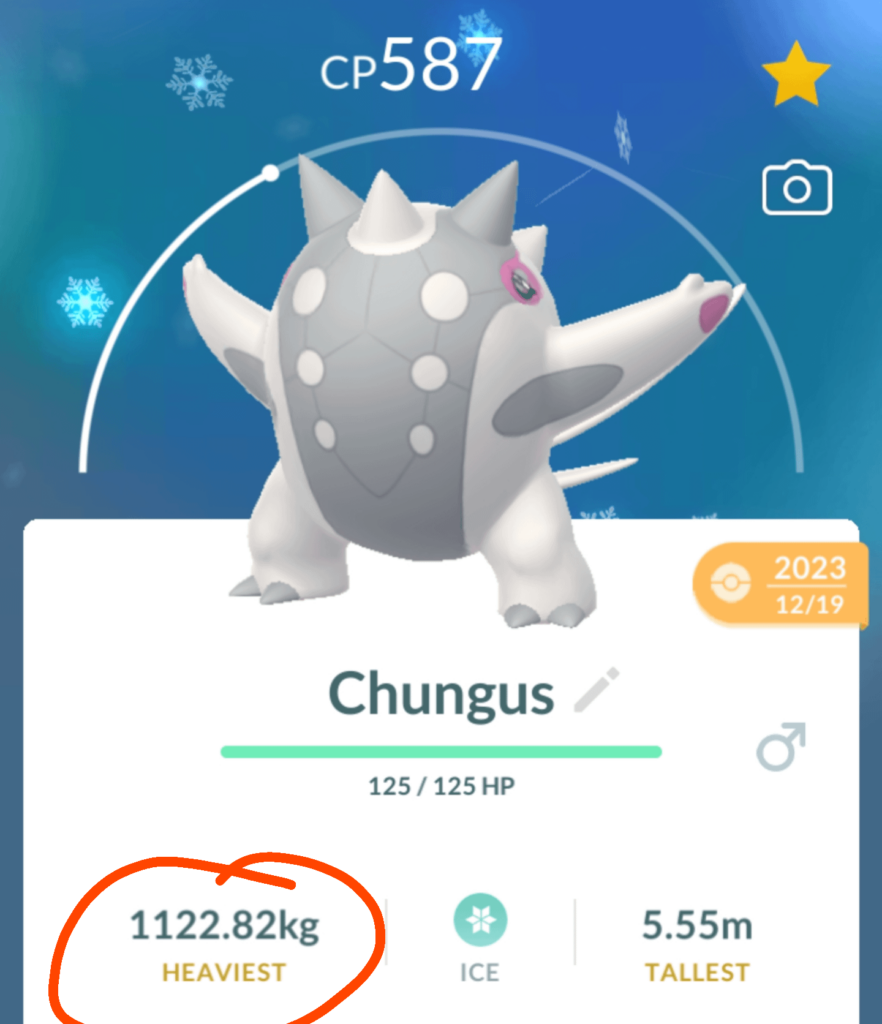 What're ya'lls heaviest pokemon?