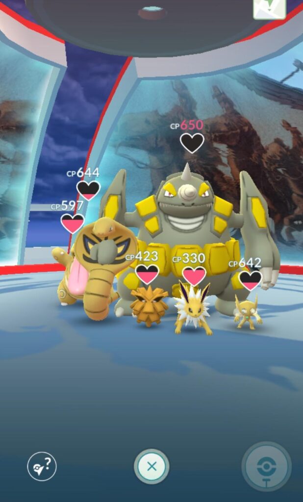 Put in a gold shiny and everyone followed through!