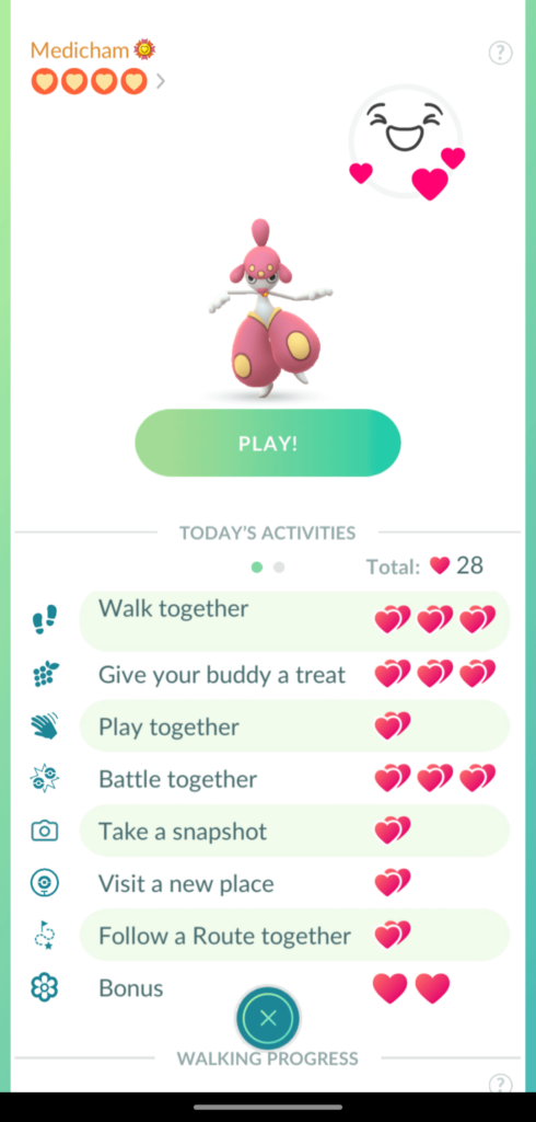 My first time getting all the hearts for my buddy.