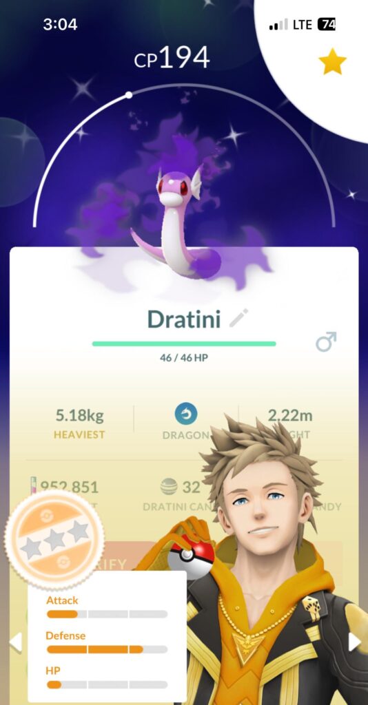 First ever shiny shadow Pokémon