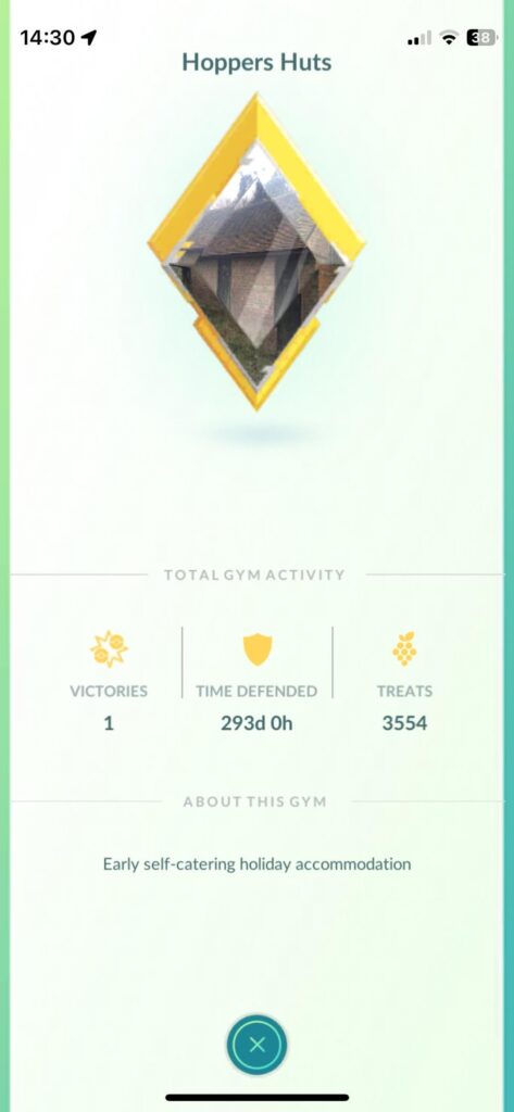 293 days defending this gym