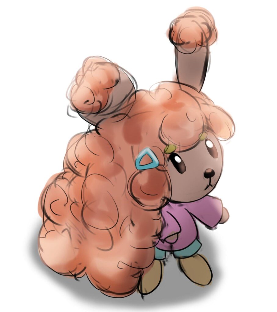 [OC] Eillie As Fluffy Buneary