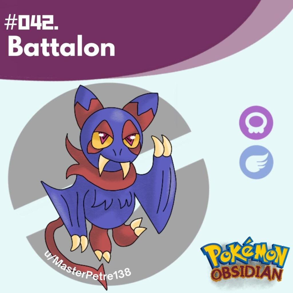 Battalon, the villainous vigorous evolution to Batill! (OC)