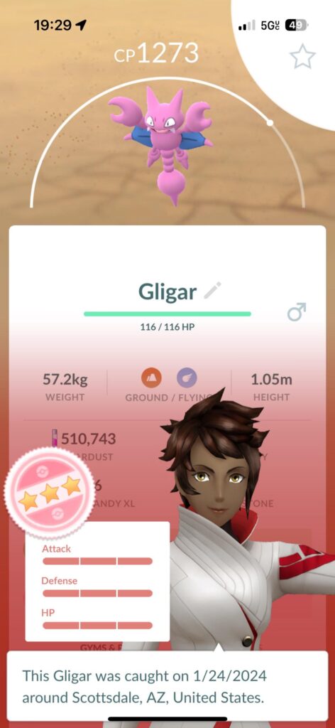 Just caught this guy. Does he have any relevance to warrant trying to max him out?