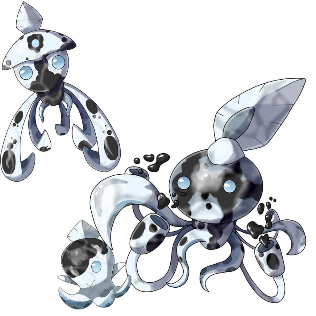 some fakemon i made in 2023