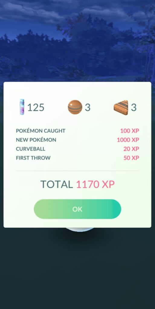 Caught a 3☆ Landorus on the first throw!