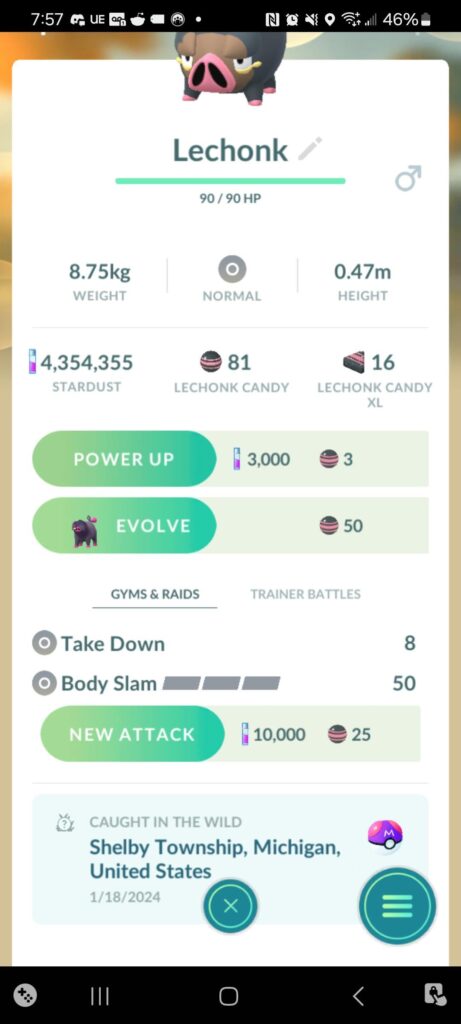 My daughter just used "the purple ball" on a 1-star Lecho