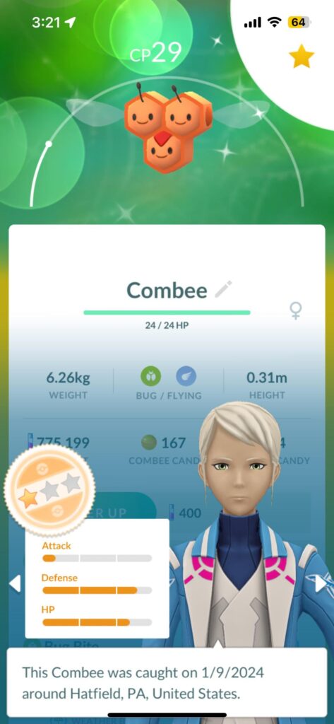 First shiny of the year