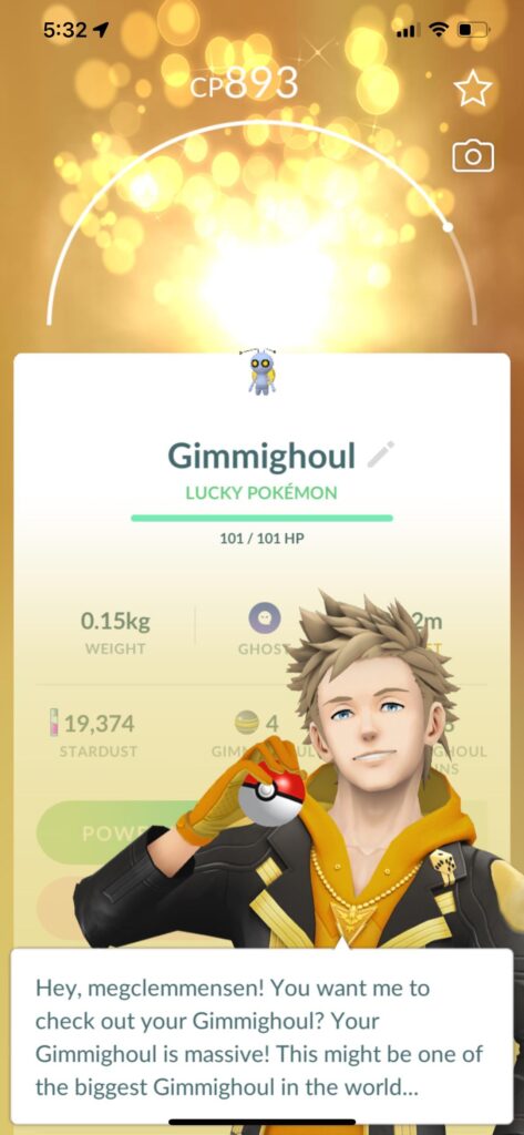 The fact that This Guy is one of the LARGEST OF HIS SPECIES and then it’s just That