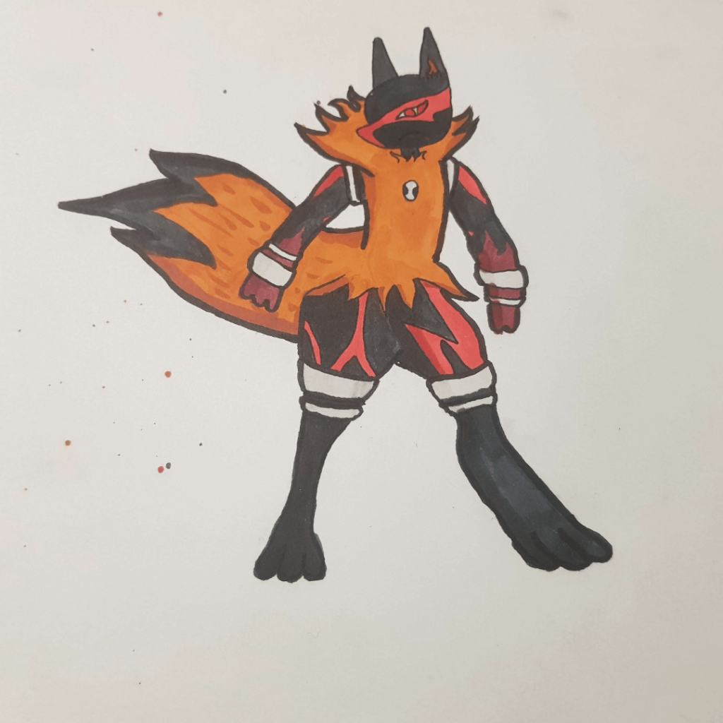 Pokefusion: Mega Lucario, Houndoom & Thievul