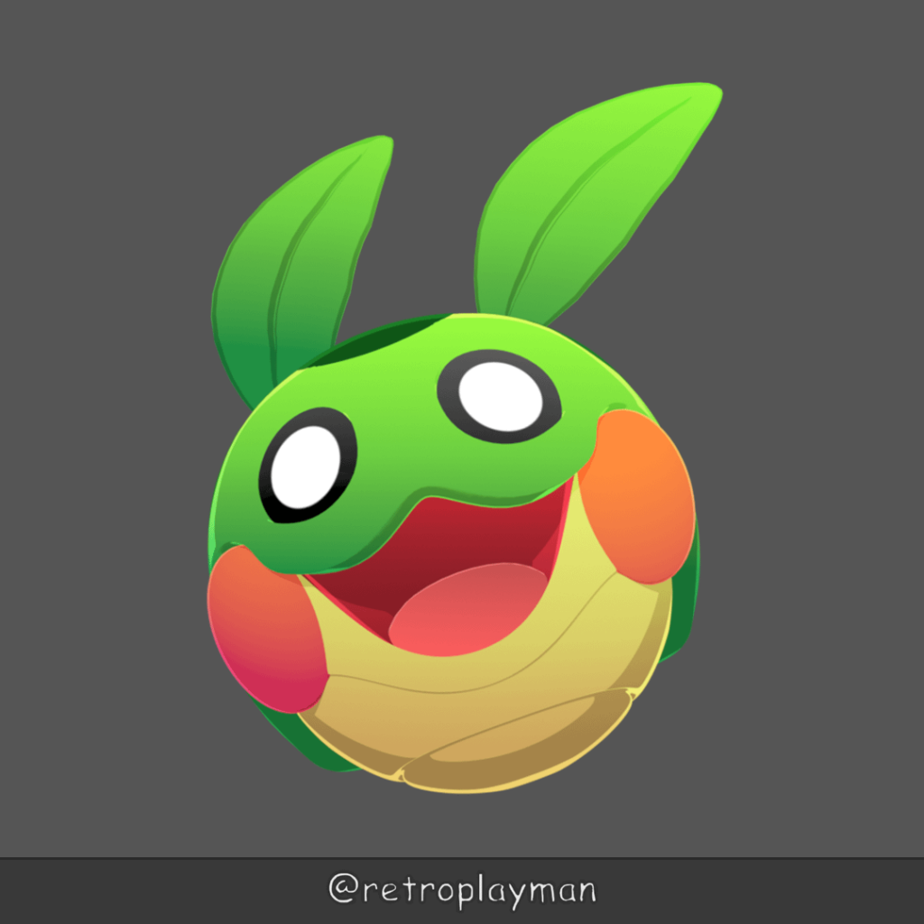Snugli the Slime Pokémon (redesign)