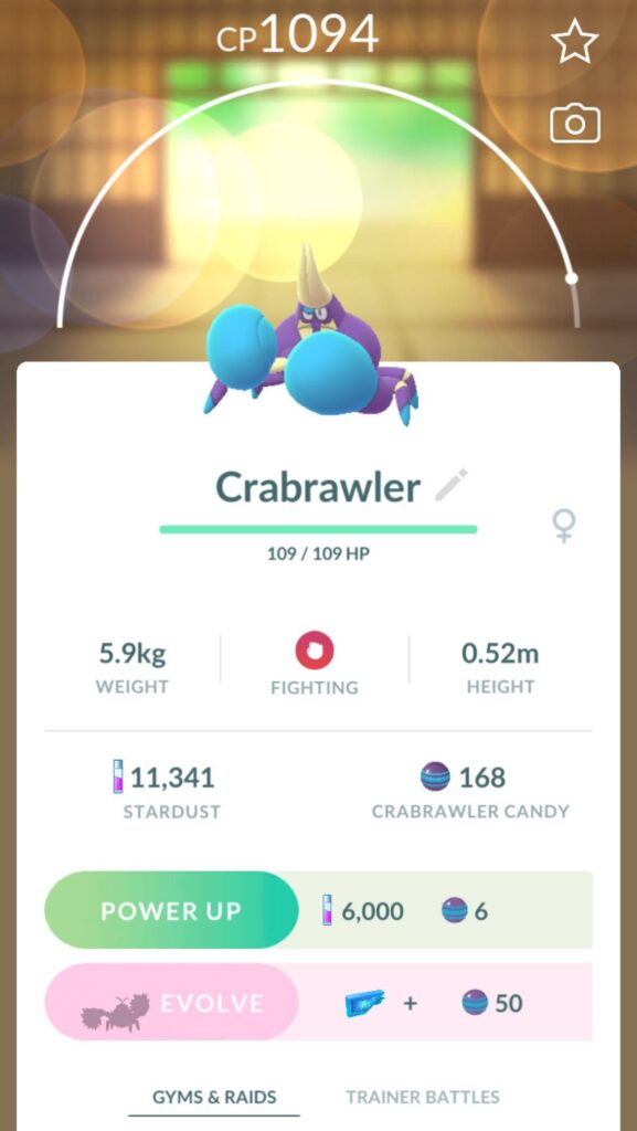 Do 3* Crabrawlers exist?