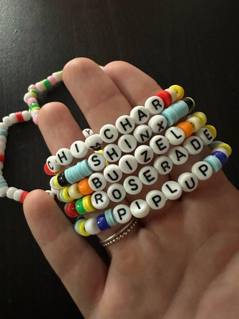 Sinnoh Tour Friendship Bracelets